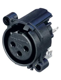 CONECTOR CHASIS XLR 3 POLOS HE