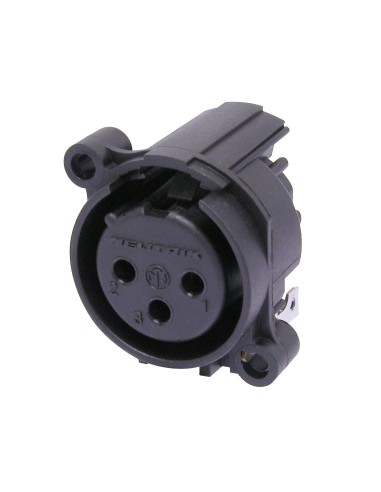 CONECTOR CHASIS XLR 3 POLOS HE