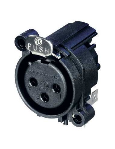 CONECTOR CHASIS XLR 3 POLOS HE