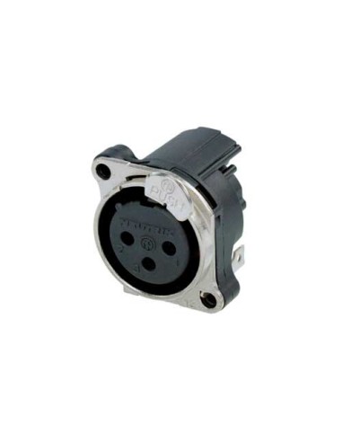 CON. CHASIS XLR 3 POLOS HEMBRA