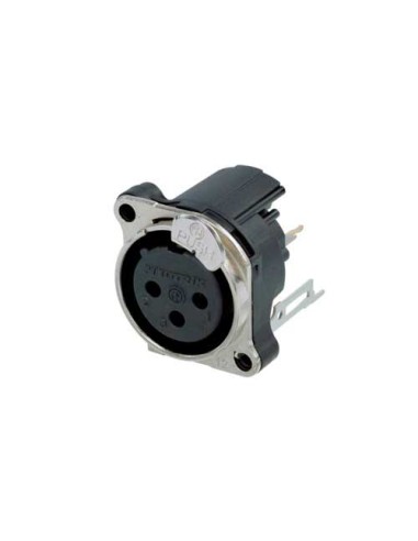 CON. CHASIS XLR 3 POLOS HEMBRA