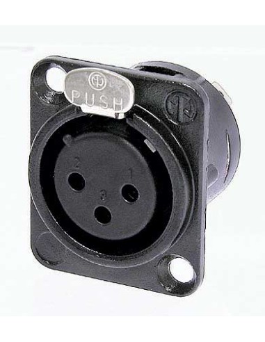 CONECTOR CHASIS XLR 3 POLOS HE