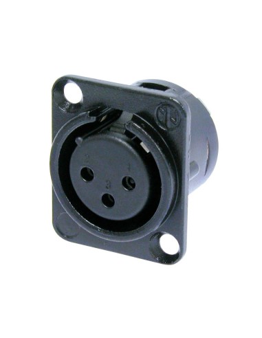 CONECTOR CHASIS XLR 3 POLOS HE