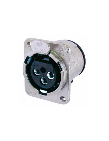 CONECTOR CHASIS XLR 3 POLOS HE