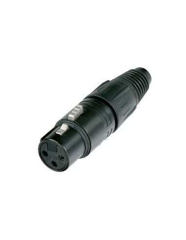 CONECTOR XLR 3 POLOS HEMBRA NC