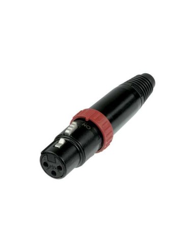 CONECTOR XLR 3 POLOS HEMBRA NC