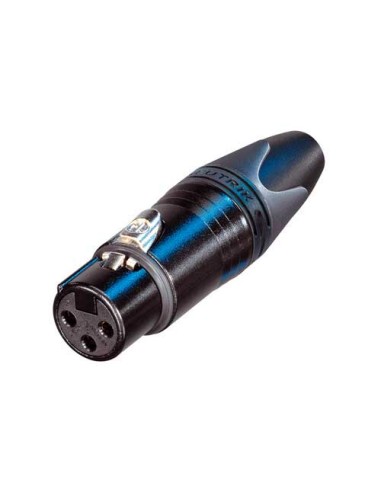 CONECTOR XLR 3 POLOS HEMBRA NC