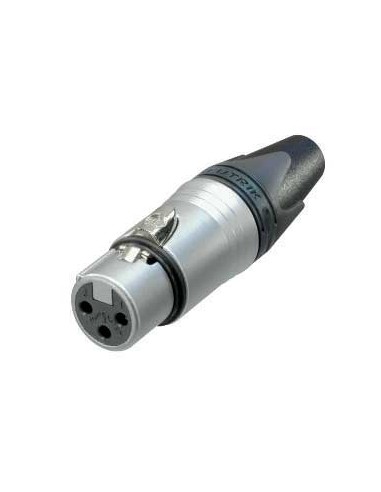 CONECTOR XLR 3 POLOS HEMBRA NC