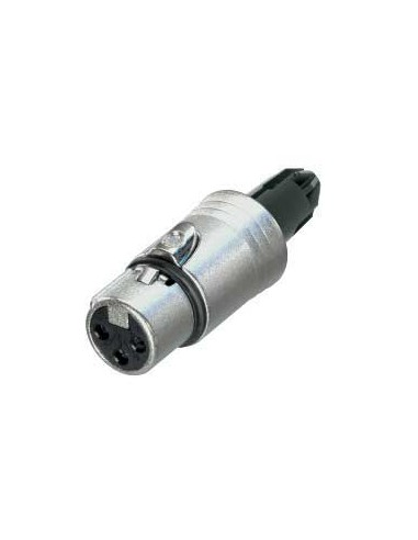 CONECTOR XLR 3 POLOS HEMBRA NC
