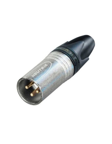 CONECTOR XLR 3 POLOS MACHO NC3