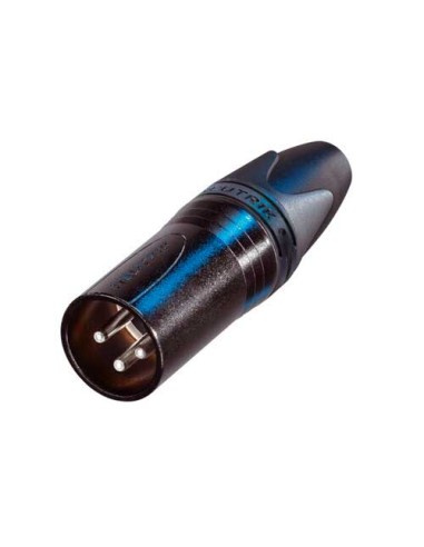 CONECTOR XLR 3 POLOS MACHO NC3