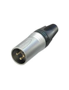 CONECTOR XLR 3 POLOS MACHO NC3