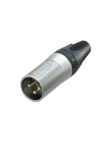 CONECTOR XLR 3 POLOS MACHO NC3