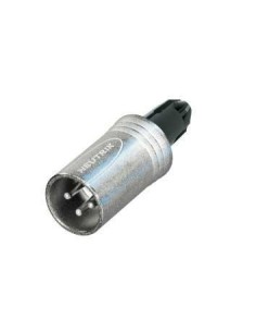 CONECTOR XLR 3 POLOS MACHO NC3