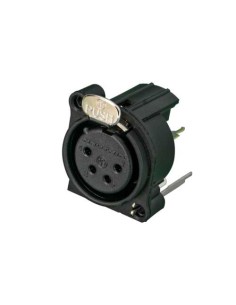 CONECTOR CHASIS 4 POLOS HEMBRA