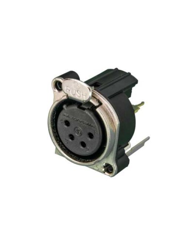 CONECTOR CHASIS 4 POLOS HEMBRA