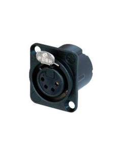 CONECTOR CHASIS 4 POLOS HEMBRA