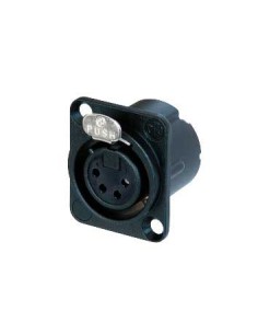 CONECTOR CHASIS 4 POLOS HEMBRA