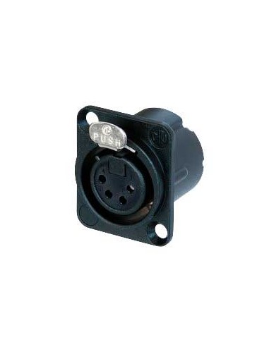 CONECTOR CHASIS 4 POLOS HEMBRA