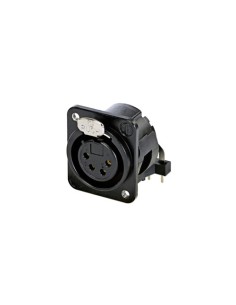 CONECTOR CHASIS 4 POLOS HEMBRA