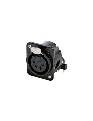 CONECTOR CHASIS 4 POLOS HEMBRA