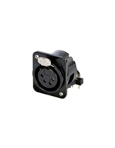 CONECTOR CHASIS 4 POLOS HEMBRA