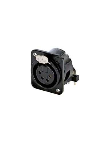 CONECTOR CHASIS 4 POLOS HEMBRA