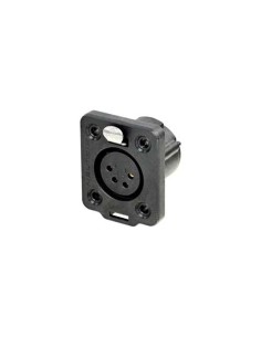 CONECTOR CHASIS 4 POLOS HEMBRA