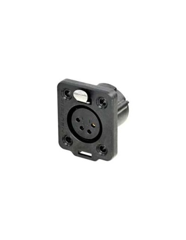 CONECTOR CHASIS 4 POLOS HEMBRA