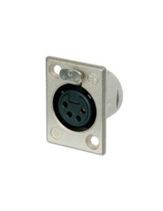 CONECTOR CHASIS 4 POLOS HEMBRA