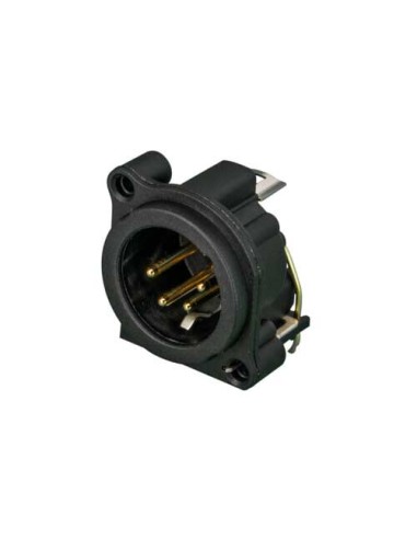 CONECTOR CHASIS 4 POLOS MACHO