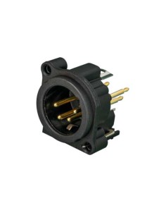 CONECTOR CHASIS 4 POLOS MACHO