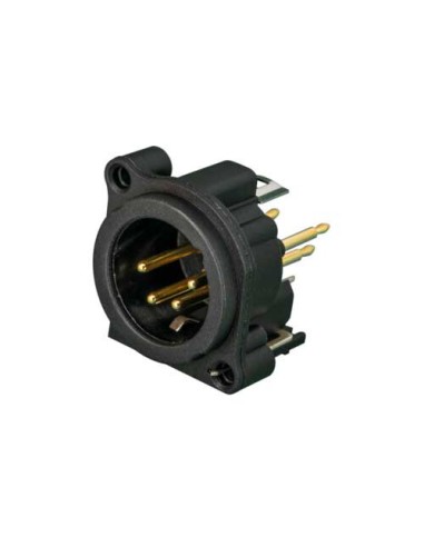 CONECTOR CHASIS 4 POLOS MACHO