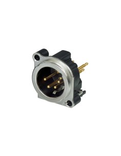 CONECTOR CHASIS 4 POLOS MACHO