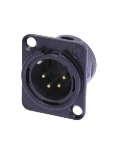 CONECTOR CHASIS 4 POLOS MACHO