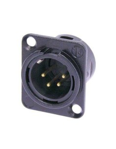 CONECTOR CHASIS 4 POLOS MACHO