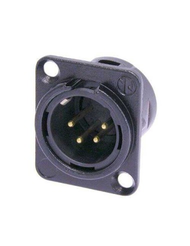 CONECTOR CHASIS 4 POLOS MACHO