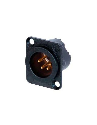 CONECTOR CHASIS 4 POLOS MACHO