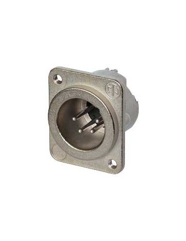 CONECTOR CHASIS 4 POLOS MACHO