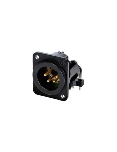 CONECTOR CHASIS 4 POLOS MACHO