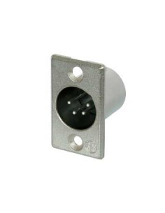 CONECTOR CHASIS 4 POLOS MACHO