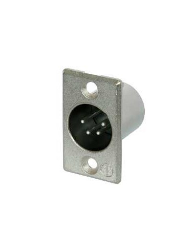 CONECTOR CHASIS 4 POLOS MACHO