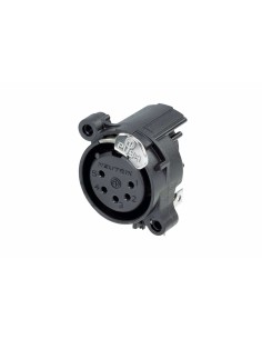 CON. XLR CHASIS HEMBRA 5POLOS