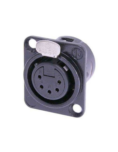 CONECTOR XLR CHASIS HEMBRA 5 P