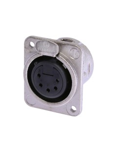 CONECTOR XLR CHASIS HEMBRA 5 P