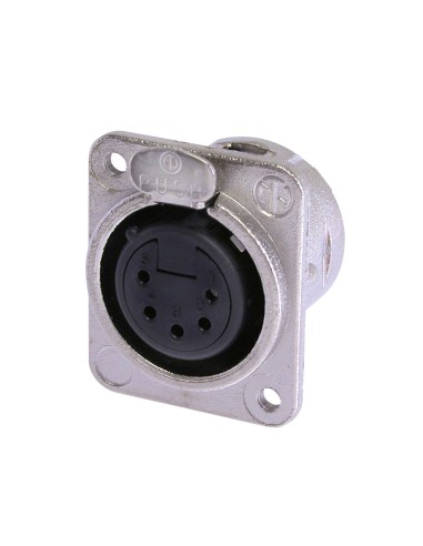 CONECTOR XLR CHASIS HEMBRA 5 P