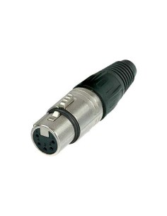 CONECTOR XLR HEMBRA 5POLOS NC5