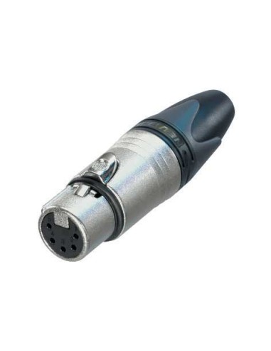 CONECTOR XLR 5 POLOS HEMBRA NC