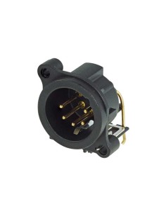 CONECTOR XLR CHASIS MACHO 5POL