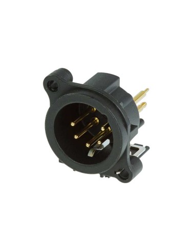 CONECTOR XLR CHASIS MACHO 5POL